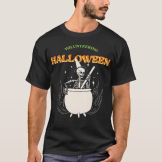 ハロウィーンの友人をボランティアで招待 Tシャツ