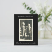 ハロウィーンの古い日... ポストカード (スタンド正面)