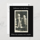 ハロウィーンの古い日... ポストカード (正面/裏面)