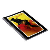 ハロウィーンの古い魔女 ノートブック (右側)