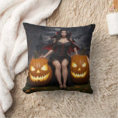 ハロウィーンの吸血枕クッション クッション (ブランケット)