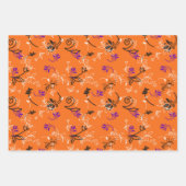 ハロウィーンの品揃え ラッピングペーパーシート (正面)