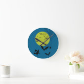 ハロウィーンの壁時計 ラウンド壁時計 (ホーム)