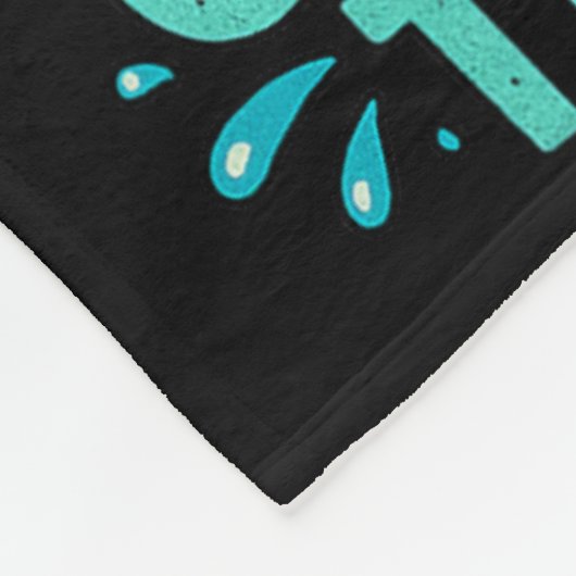 ハロウィーンの夏の骨の骨格に寒さ フリースブランケット (角)