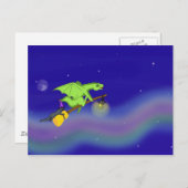 ハロウィーンの夜おもしろい。 ポストカード (正面/裏面)