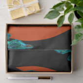 ハロウィーンの夜にカボチャを入れた黒猫 薄葉紙 (ギフト)