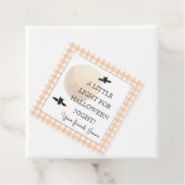 ハロウィーンの夜のオレンジのための小さな光 フェイバータグ (インサイチュ)