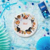 ハロウィーンの夜のセレブレーション，カーニバル,トレンディー ペーパープレート (パーティー)