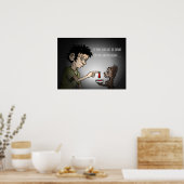 ハロウィーンの夜のトリックまたは治療 ポスター (キッチン)