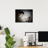 ハロウィーンの夜のトリックまたは治療 ポスター (ホームオフィス)