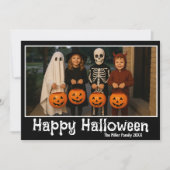 ハロウィーンの夜の小さな伝説 シーズンカード (正面)