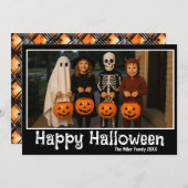 ハロウィーンの夜の小さな伝説 シーズンカード (正面/裏面)