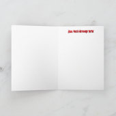 ハロウィーンの夜の訪問者 カード (内部)