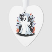 ハロウィーンの夜の遠吠え オーナメント (正面)