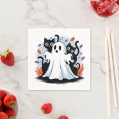 ハロウィーンの夜の遠吠え スタンダードカクテルナプキン (インサイチュ)