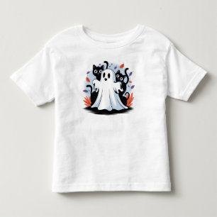 ハロウィーンの夜の遠吠え トドラーTシャツ