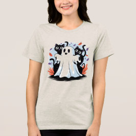 ハロウィーンの夜の遠吠え トライブレンドＴシャツ