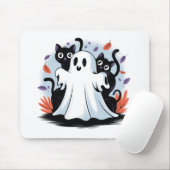 ハロウィーンの夜の遠吠え マウスパッド (マウス)