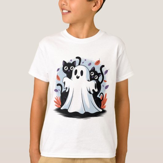 ハロウィーンの夜の遠吠え Tシャツ (正面)