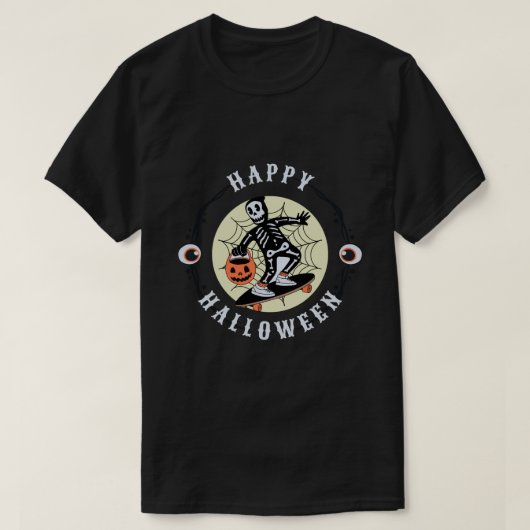 ハロウィーンの夜は秘密だらけだ Tシャツ (デザイン正面)