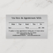 ハロウィーンの夜幽霊のよく出るは家、こうもり、カボチャ 予約カード (裏面)