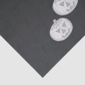 ハロウィーンの夜幽霊のよく出るは家、こうもり、カボチャ 薄葉紙 (詳細)