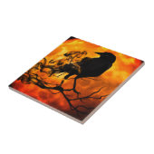 ハロウィーンの夜開け タイル (側面)