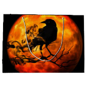 ハロウィーンの夜開け ラージペーパーバッグ (裏面)