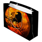 ハロウィーンの夜開け ラージペーパーバッグ (裏面アングル)