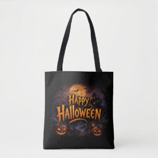 ハロウィーンの夜 おばけのハロウィン トートバッグ
