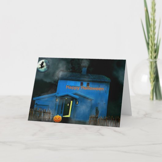 ハロウィーンの夜 カード (正面)