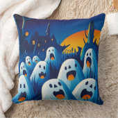 ハロウィーンの夜 クッション (ブランケット)