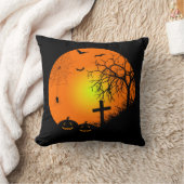 ハロウィーンの夜 クッション (ブランケット)