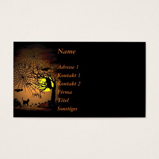 ハロウィーンの夜、ハッピーハローウィン! (正面)