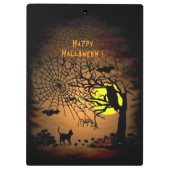 ハロウィーンの夜、ハッピーハローウィン! クリップボード (裏面)