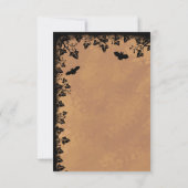 ハロウィーンの夜、ハッピーハローウィン! サンキューカード (裏面)