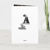 ハロウィーンの夜、ハッピーハローウィン! サンキューカード (裏面)