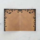 ハロウィーンの夜、ハッピーハローウィン! サンキューカード (内部)