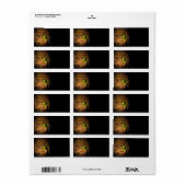 ハロウィーンの夜、ハッピーハローウィン! ラベル (フルシート)