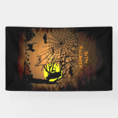 ハロウィーンの夜、ハッピーハローウィン! 横断幕 (横)