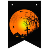 ハロウィーンの夜 バンティングフラッグ (第1の旗)