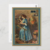 ハロウィーンの夜 ポストカード (正面/裏面)