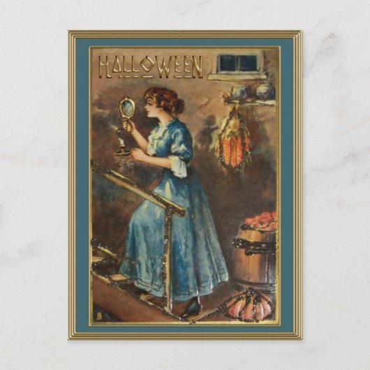 ハロウィーンの夜 ポストカード (正面)