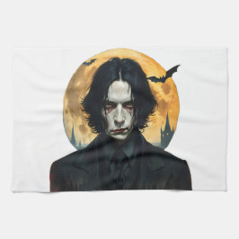 ハロウィーンの夜 – 吸血鬼の台頭 キッチンタオル