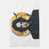 ハロウィーンの夜 – 吸血鬼の台頭 キッチンタオル (縦)