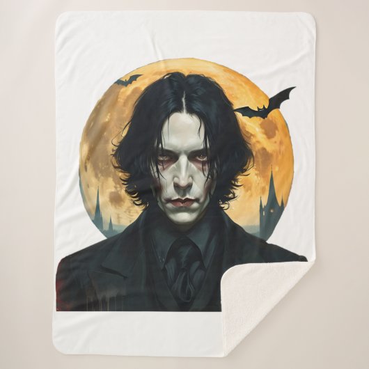 ハロウィーンの夜 – 吸血鬼の台頭 シェルパブランケット (正面)