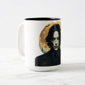 ハロウィーンの夜 – 吸血鬼の台頭 ツートーンマグカップ (正面左)