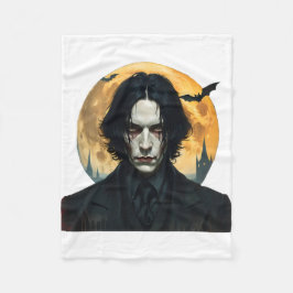 ハロウィーンの夜 – 吸血鬼の台頭 フリースブランケット