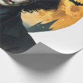 ハロウィーンの夜 – 吸血鬼の台頭 ラッピングペーパー (角)