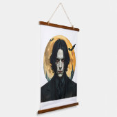 ハロウィーンの夜 – 吸血鬼の台頭 吊り下げ型タペストリー (傾斜あり)